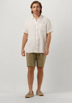 khaki scotch & soda korte broek fave - lightweight poplin short