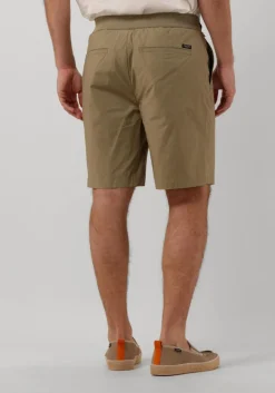 khaki scotch & soda korte broek fave - lightweight poplin short