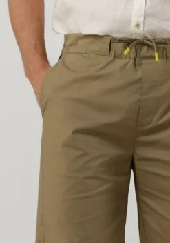 khaki scotch & soda korte broek fave - lightweight poplin short