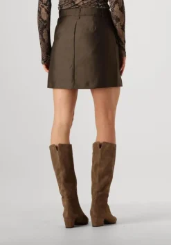 khaki second female minirok oregon skirt
