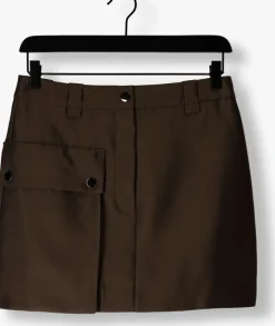 khaki second female minirok oregon skirt