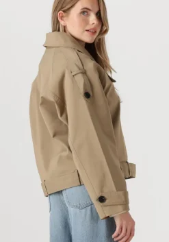 khaki second female trenchcoats toga jacket