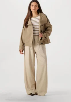 khaki second female trenchcoats toga jacket
