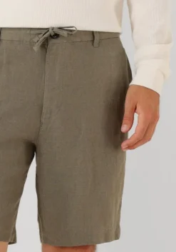 khaki selected homme korte broek slhregular-leroy sun shorts