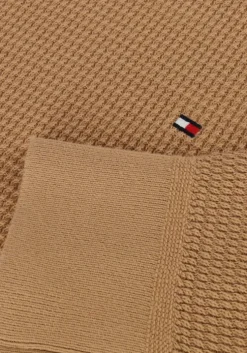 khaki tommy hilfiger trui refined structure cr