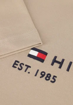khaki tommy hilfiger t-shirt tommy logo tee