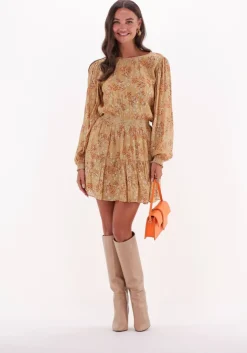 khaki vanessa bruno mini jurk svetlana dress