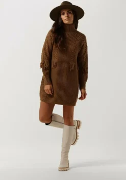 khaki vanessa bruno mini jurk verenice dress