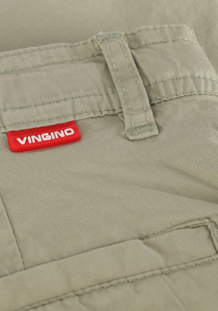 khaki vingino korte broek taormina