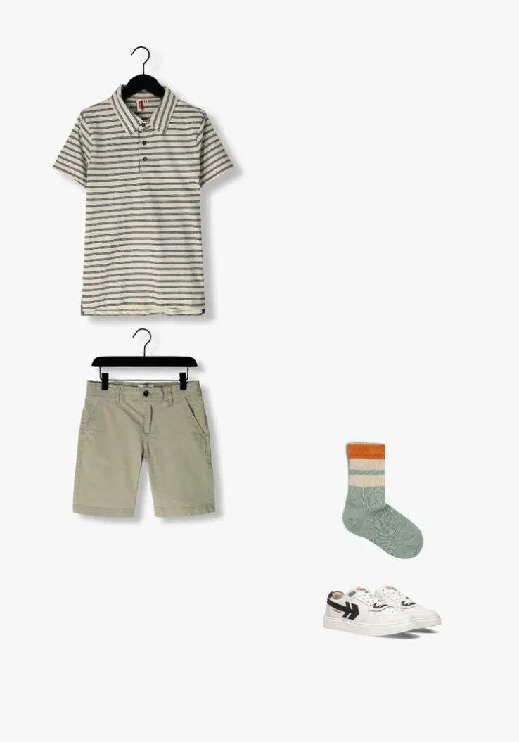 khaki vingino korte broek taormina