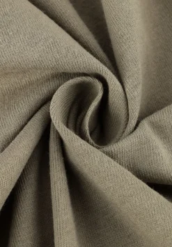 khaki withblack midi jurk wblcarma long v-neck dress