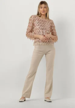 kit bruuns bazaar flared broek brassica lyas pants