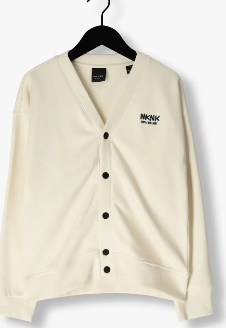 kit nik & nik vest statement sweat cardigan