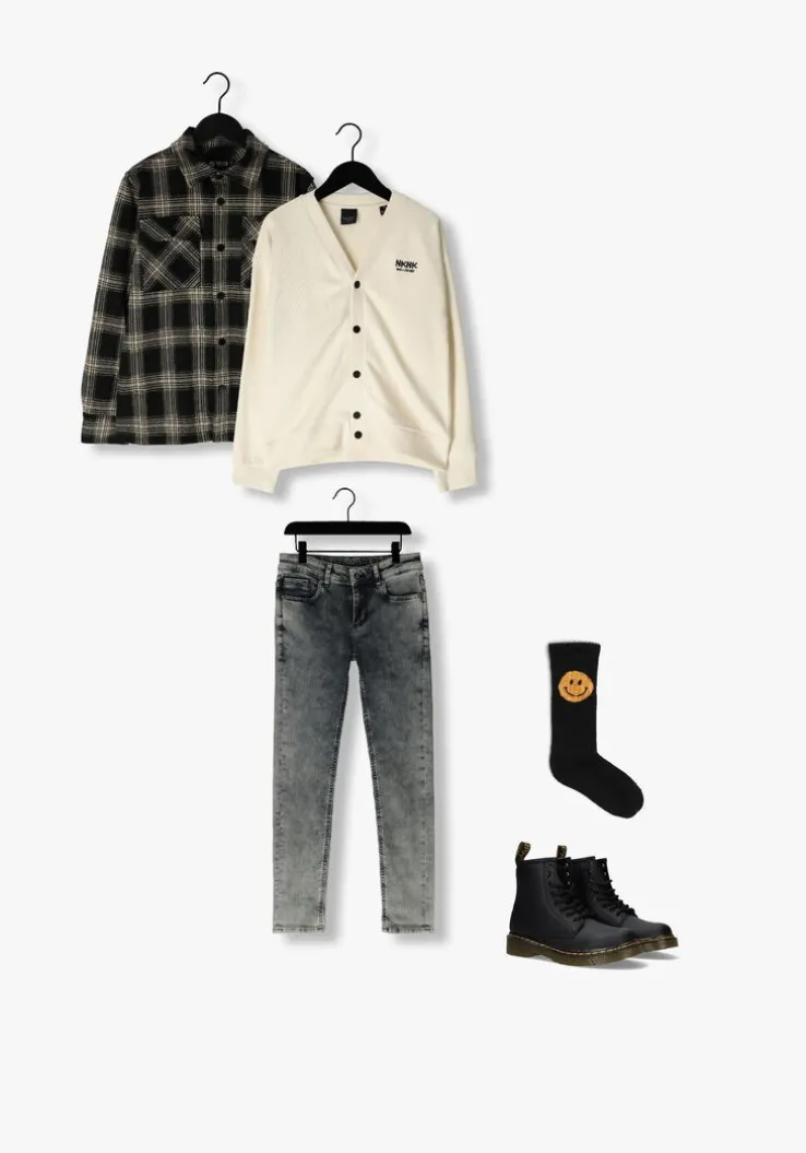 kit nik & nik vest statement sweat cardigan