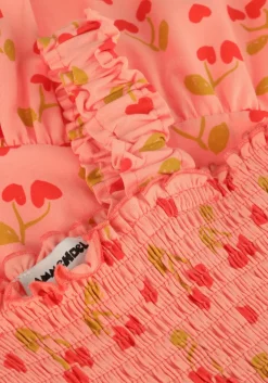 koraal ammehoela midi jurk hailey