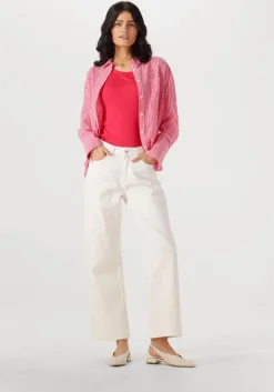 koraal colourful rebel blouses vicky striped dropped shoulder blouse