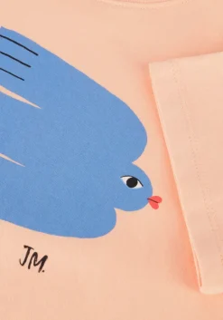 koraal jelly mallow t-shirt blue bird t-shirt