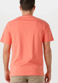 koraal lyle & scott t-shirt plain t-shirt