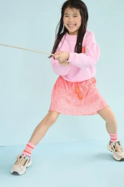 koraal nono minirok norah plissee skirt