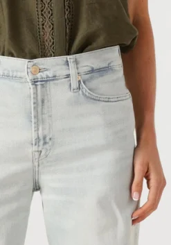 lichtblauwe 7 for all mankind wide jeans lotta