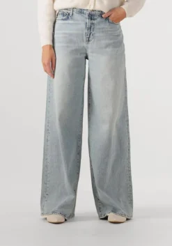 lichtblauwe 7 for all mankind straight leg jeans marie wide leg ode to