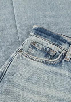 lichtblauwe 7 for all mankind straight leg jeans marie wide leg ode to