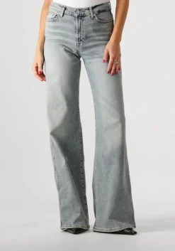 lichtblauwe 7 for all mankind wide jeans lotta amuse me