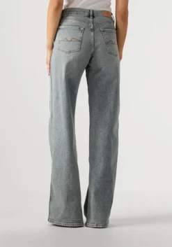 lichtblauwe 7 for all mankind wide jeans lotta amuse me