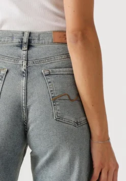 lichtblauwe 7 for all mankind wide jeans lotta amuse me