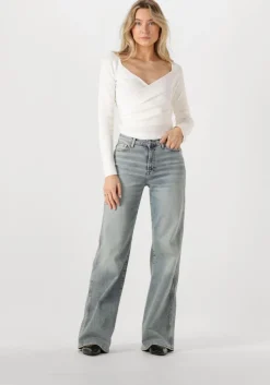 lichtblauwe 7 for all mankind wide jeans lotta amuse me