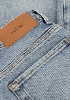 lichtblauwe 7 for all mankind straight leg jeans tess trouser ode to