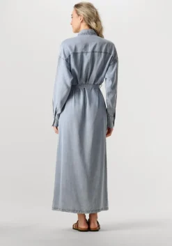 lichtblauwe aaiko maxi jurk dilien ten 549