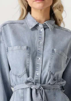 lichtblauwe aaiko maxi jurk dilien ten 549