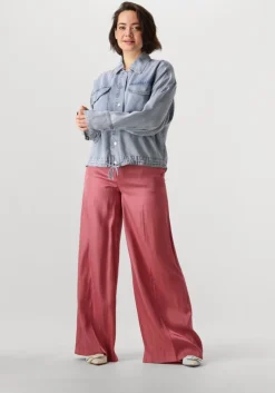 lichtblauwe aaiko spijkerjas karie tencel ten 549