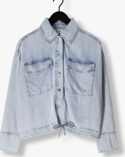 lichtblauwe aaiko spijkerjas karie tencel ten 549