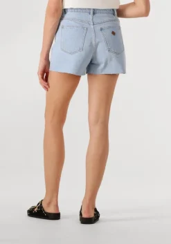 lichtblauwe abrand jeans shorts venice short kendall