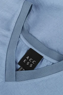 lichtblauwe access t-shirt 53-2001-396