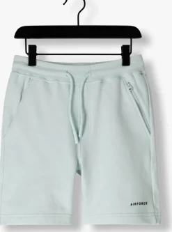 lichtblauwe airforce korte broek geb0710