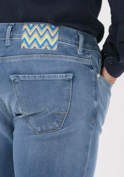 lichtblauwe alberto slim fit jeans slim