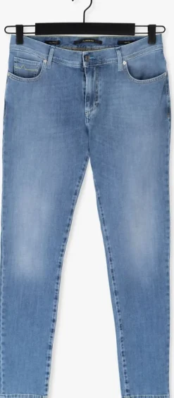 lichtblauwe alberto slim fit jeans slim