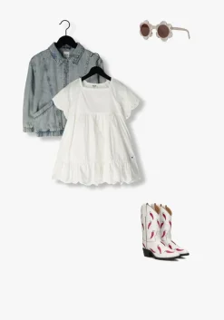 lichtblauwe alix mini spijkerjas denim jacket