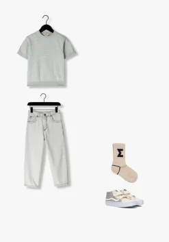 lichtblauwe american vintage straight leg jeans joybird