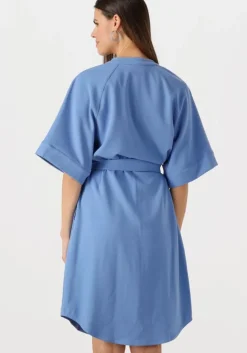 lichtblauwe another label mini jurk denice dress s/s