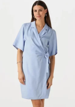 lichtblauwe another label mini jurk milou dress s/s