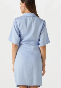 lichtblauwe another label mini jurk milou dress s/s