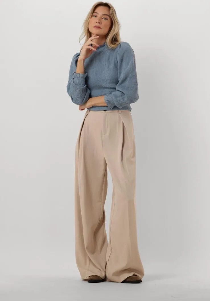 lichtblauwe antik batik top angelie smock blouse