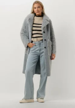 lichtblauwe beaumont teddy jas jan