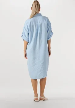 lichtblauwe bellamy midi jurk fay