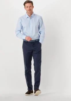 lichtblauwe boss black klassiek overhemd h-hank-kent0c1-214
