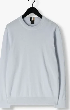 lichtblauwe boss black trui ecaio-p